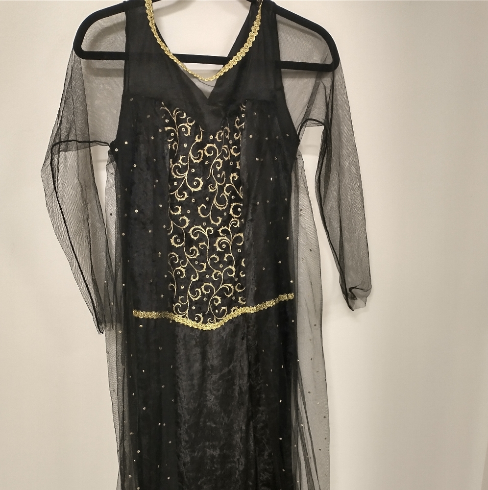 Beautiful witch/game of thrones or Renaissance costume
